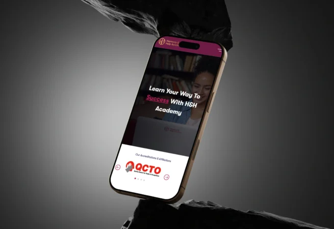 01 Free iPhone 16 Pro Mockup On Rock